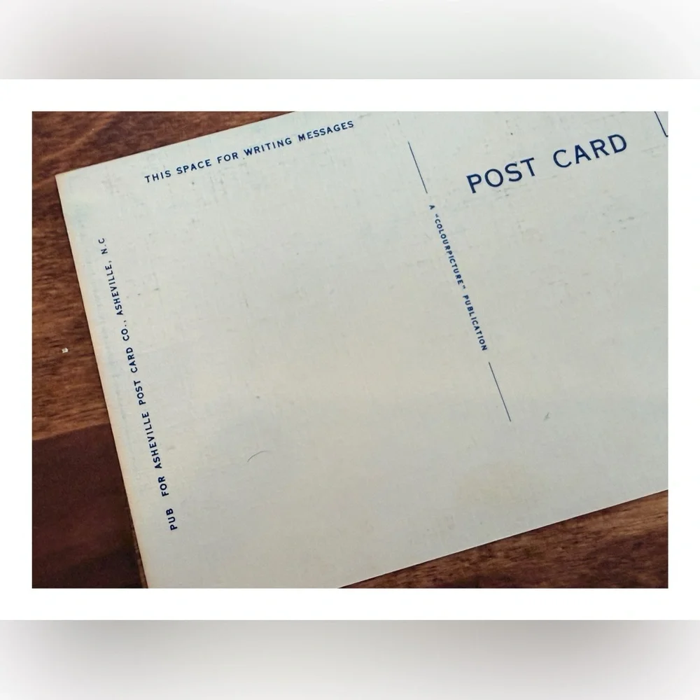 Vintage Original 1940’s Unused Linen Humor Postcard, Kitchy I Miss You Ephemera